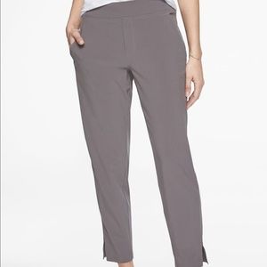 Athleta Brooklyn ankle pant in silverbells